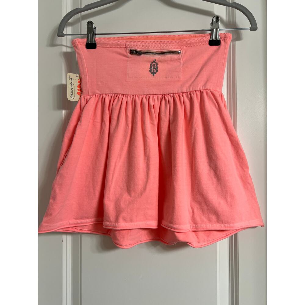 NWT Free People Movement Hot Shot Babydoll Tube Top | Just Peachy | Size M - Picture 5 of 11